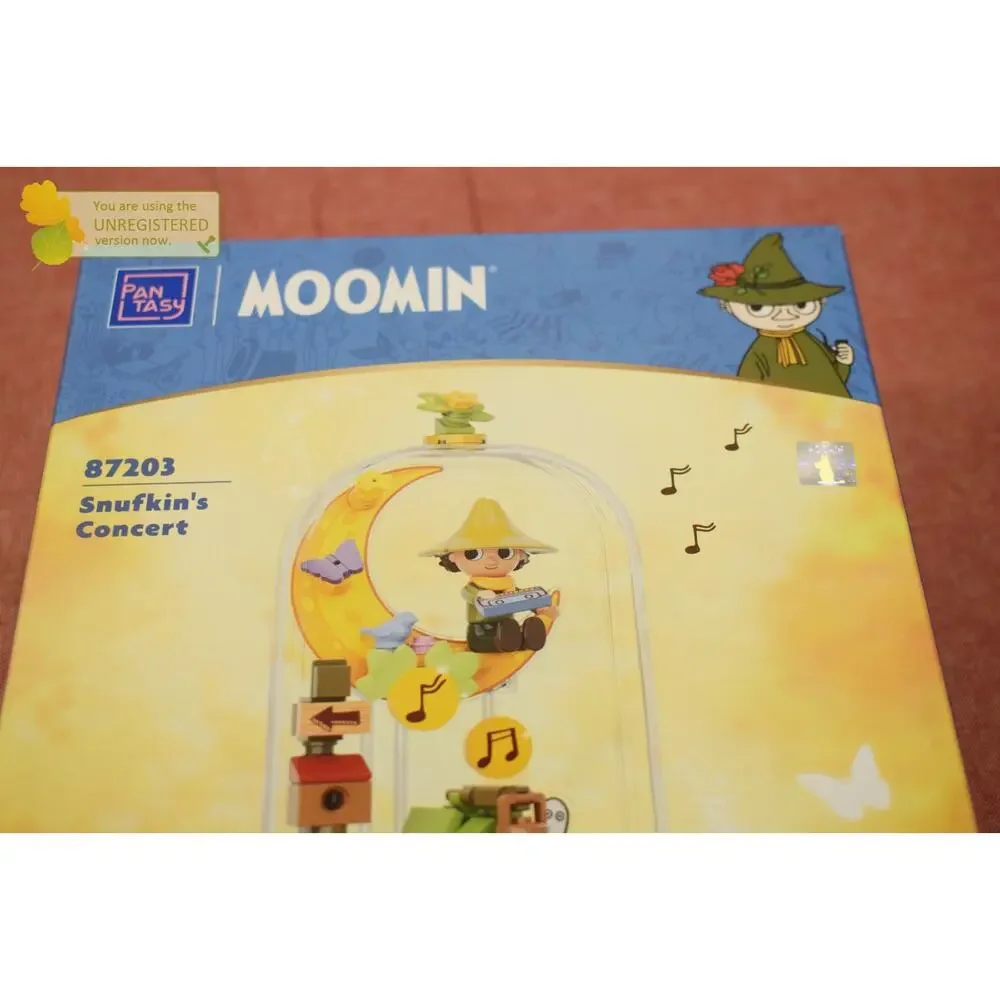Pantasy Moomin Snufkin's Concert 221pc Brick Block Set 87203 -